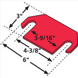 Specialty Products Company F/LINER TORQUE SHIM 1/16