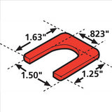 PREVOST CASTER SHIMS 1/32