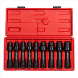 Sunex 9-Piece 1/2 in. Drive 12-Point Metric