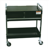 Sunex SERVICE CART W/LOCKING TOP & DRAWER BLACK