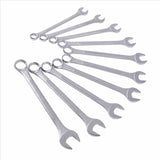 10-PC SAE Raised Panel Jumbo Combi Wrench Set