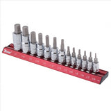 TITAN 13 Pc. Sae Hex Bit Socket Set