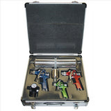 4 Pc. Hvlp Spray Gun Kit W/Aluminum Case