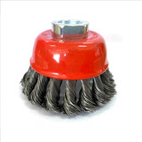 3 in. knotted Wire Bowl Cup Brush