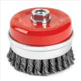 4 in. Knotted Wire Cup Brush