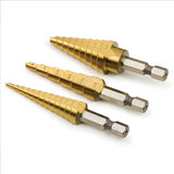 3pc. Step Drill Set