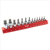 13 pc. SAE HEX Bit Socket Set