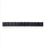 TMR .25oz Segment Standard Profile Black Steel Tape Wheel Weights (48 strips)