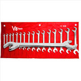 V-8 Tools WRE SET COMBO 16PC ANGLE 8M TO 23M