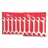 V-8 Tools 10pc JUMBO ANGLE WRENCH SET 1-5/16 - 2