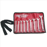 VIM TOOLS 9 Piece Midget 6 Point Box Combination Wrench Set