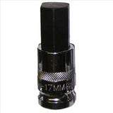 VIM TOOLS 1/2 in. Drive 17mm Hex Bit