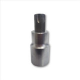 VIM TOOLS VIM Tools T55 Torx Bit, Satin Chrome 1/2 Sqaure Drive bit holder