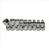 VIM TOOLS VIM Tools 9-Piece Universal Joint E-Torx 1/4 in. Drive Set