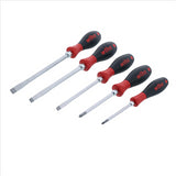 5 Piece SoftFinish X Heavy Duty Slotted and Phillips Screwdriver Set