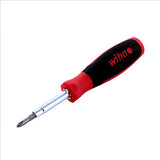 Wiha 6inOne Multi-driver w/  4 essential screwdriver and 2 nut driver tip profiles