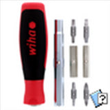 Wiha 11inOne Multi-driver w/ 8 essential screwdriver and 3 nut driver tip profiles