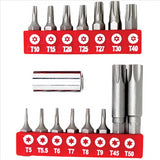 16 pc Star Bit Set