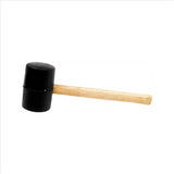 32 oz Wood Handle Rubber Malle