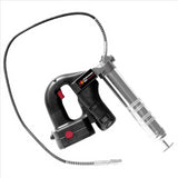 18 VOLT CORDLESS GREASE GUN W/ 2 BATTERIES