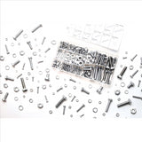 240 PC ZINC NUT & BOLT HARDWARE KIT