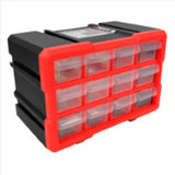 12-Drawer Interlocking Storage